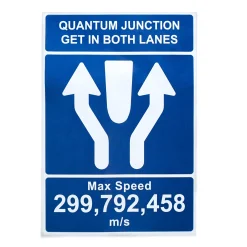 Aufkleber Quantum Junction