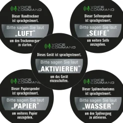 Aufkleber-Bundle Voice Command