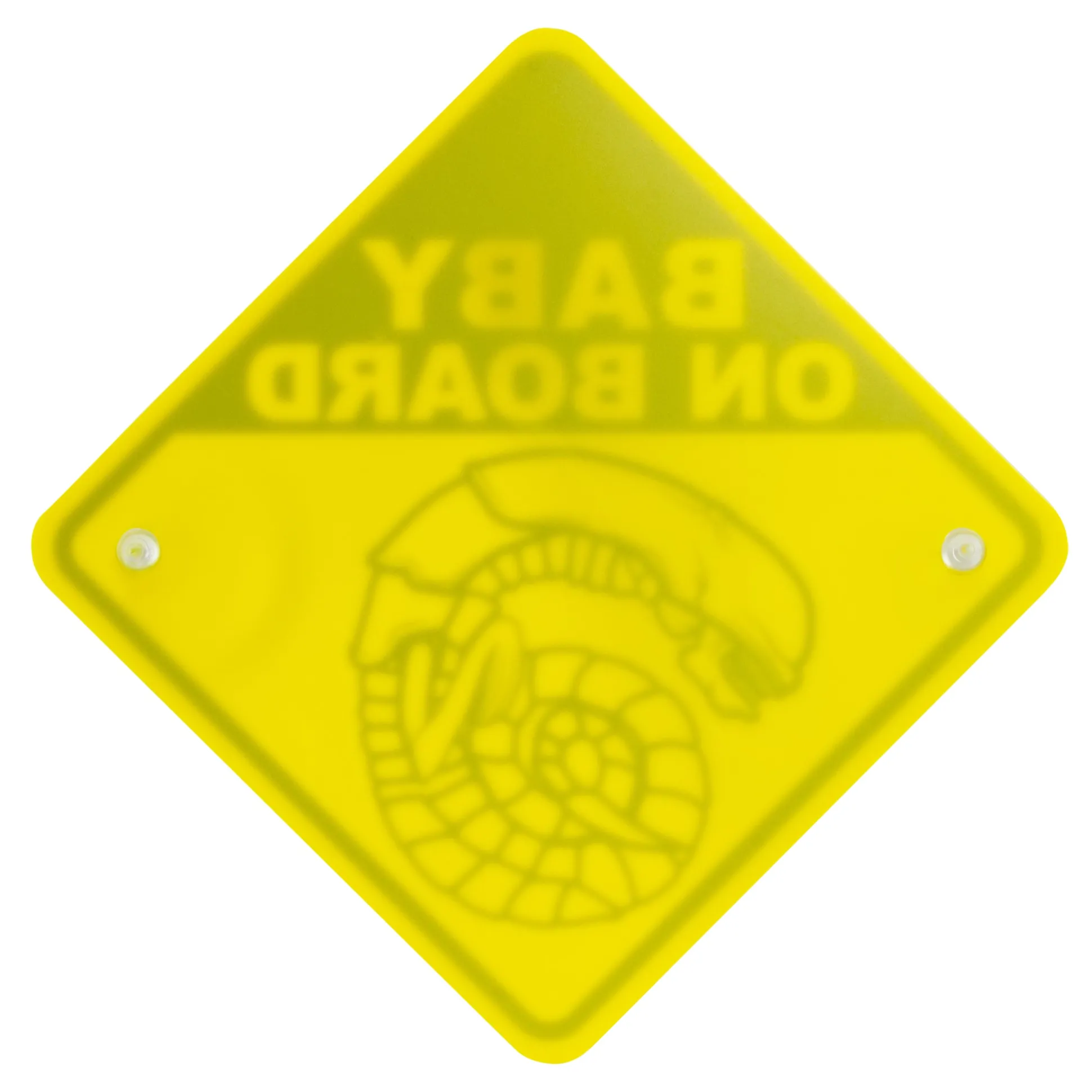 Autoschild "Chestburster Alien-Baby on Board"