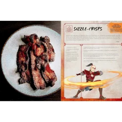 Avatar der Herr der Elemente Offizielles Kochbuch Set mit Schürze