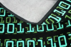 Badehandtuch Binärcode