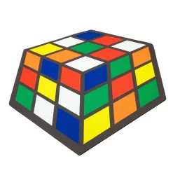 Badezimmer-Matte Zauberwürfel