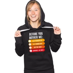 Before you bother me