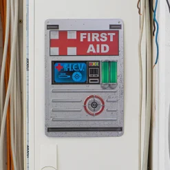 Blechschild Health Charger inspiriert durch Half-Life