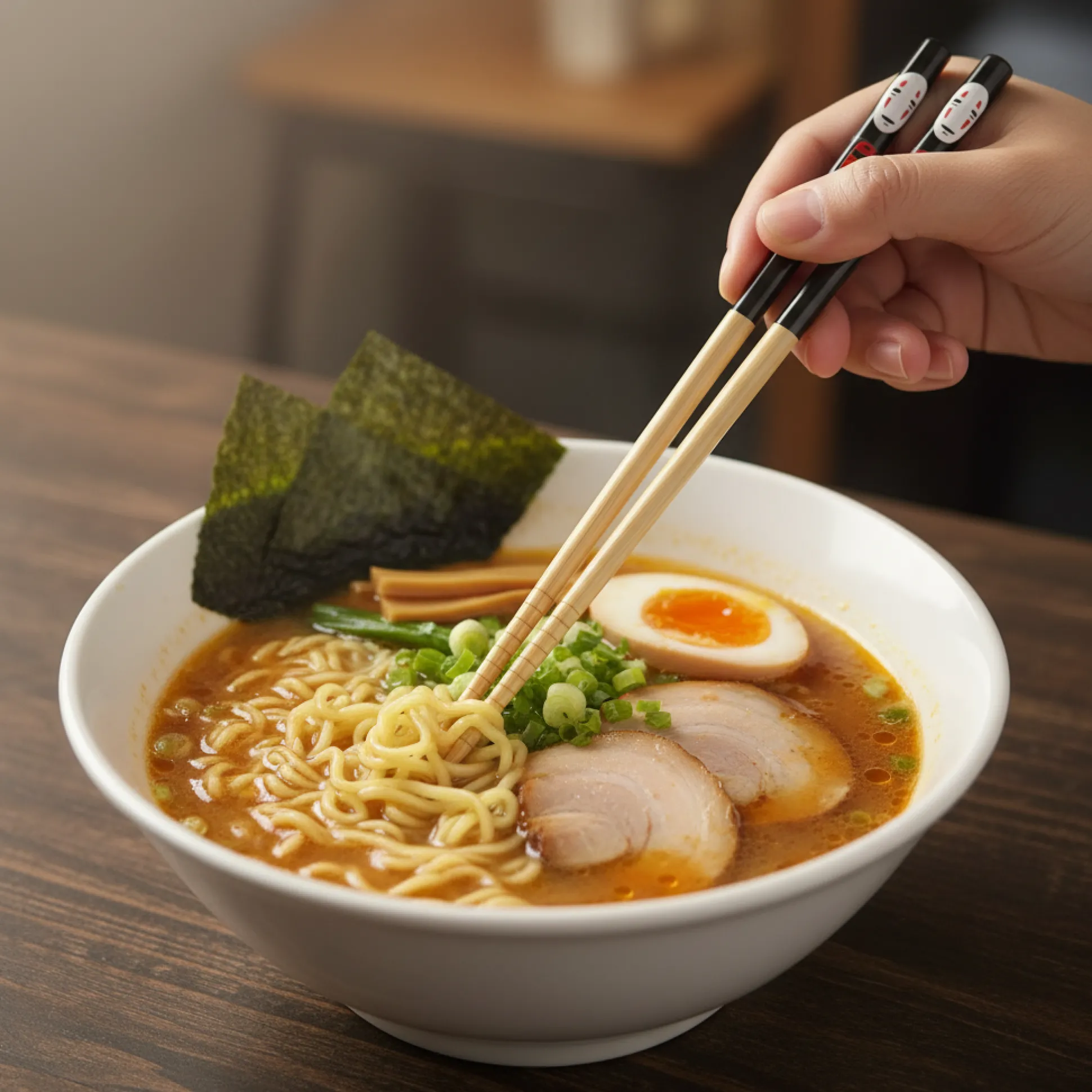 Chihiros Reise ins Zauberland Ohngesicht Bambus Essstäbchen