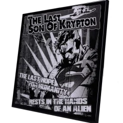 DC Comics Superman Crystal Clear Wandbild