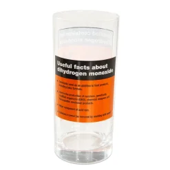 DHMO Dihydrogenmonoxid-Trinkglas