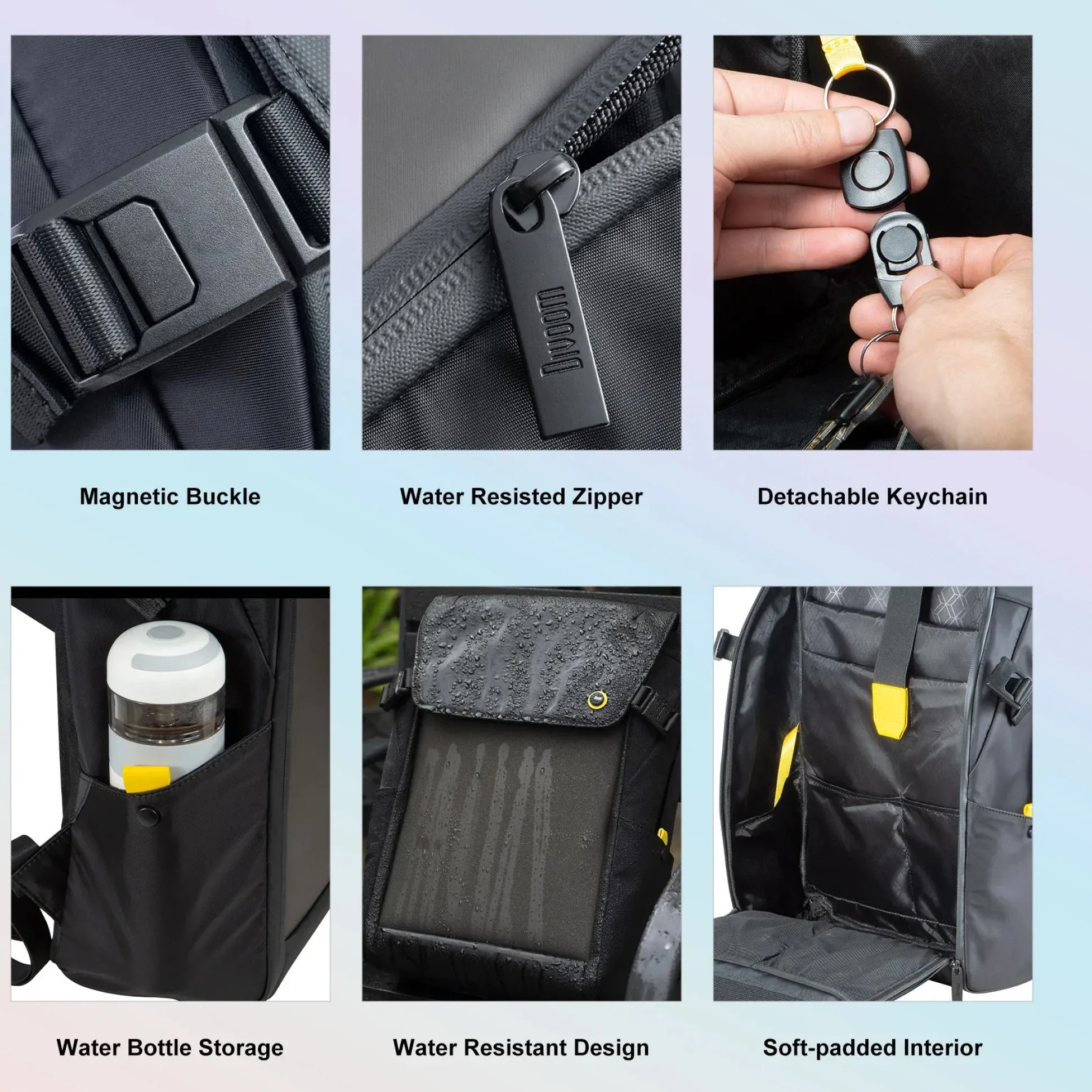 Divoom Pixoo Rucksack mit Pixel Display