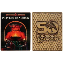 Dungeons & Dragons Erste Auflage Limitiertes Metallbarren Set zum 50. Jubiläum