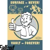 Fallout Poster Vault Forever