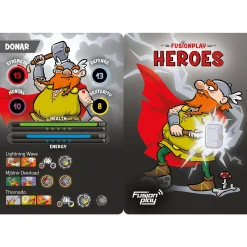 FusionPlay Heroes - NFC-Kartenspiel für Smartphones