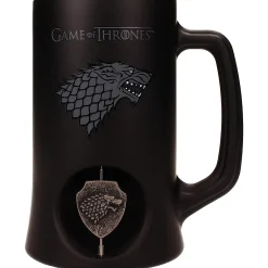 Game of Thrones Bierhumpen mit 3D-Wappen