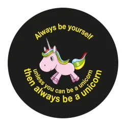 Geek Aufkleber Be a unicorn