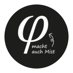 Geek Aufkleber Kleinphi macht auch Mist