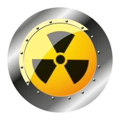 Geek Aufkleber Radioaktiv