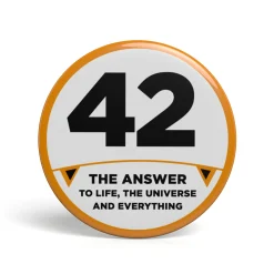 Geek Button 42