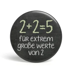 Geek Button 2 + 2 = 5