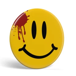 Geek Button Bloody Smiley