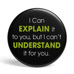 Geek Button Explain vs Understand