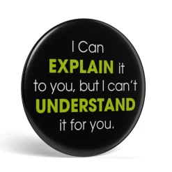 Geek Button Explain vs Understand