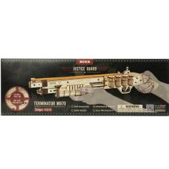 Gummiband-Schrotflinte Holzbausatz