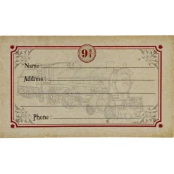 Harry Potter Gepäckanhänger Hogwarts Express