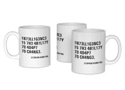 Intelligence - Stephen Hawking Zitat Becher