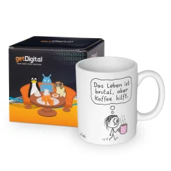 islieb - Kaffee hilft Becher