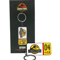 Jurassic Park Nummernschild Schlüsselanhänger