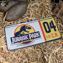 Jurassic Park Nummernschild-Replik