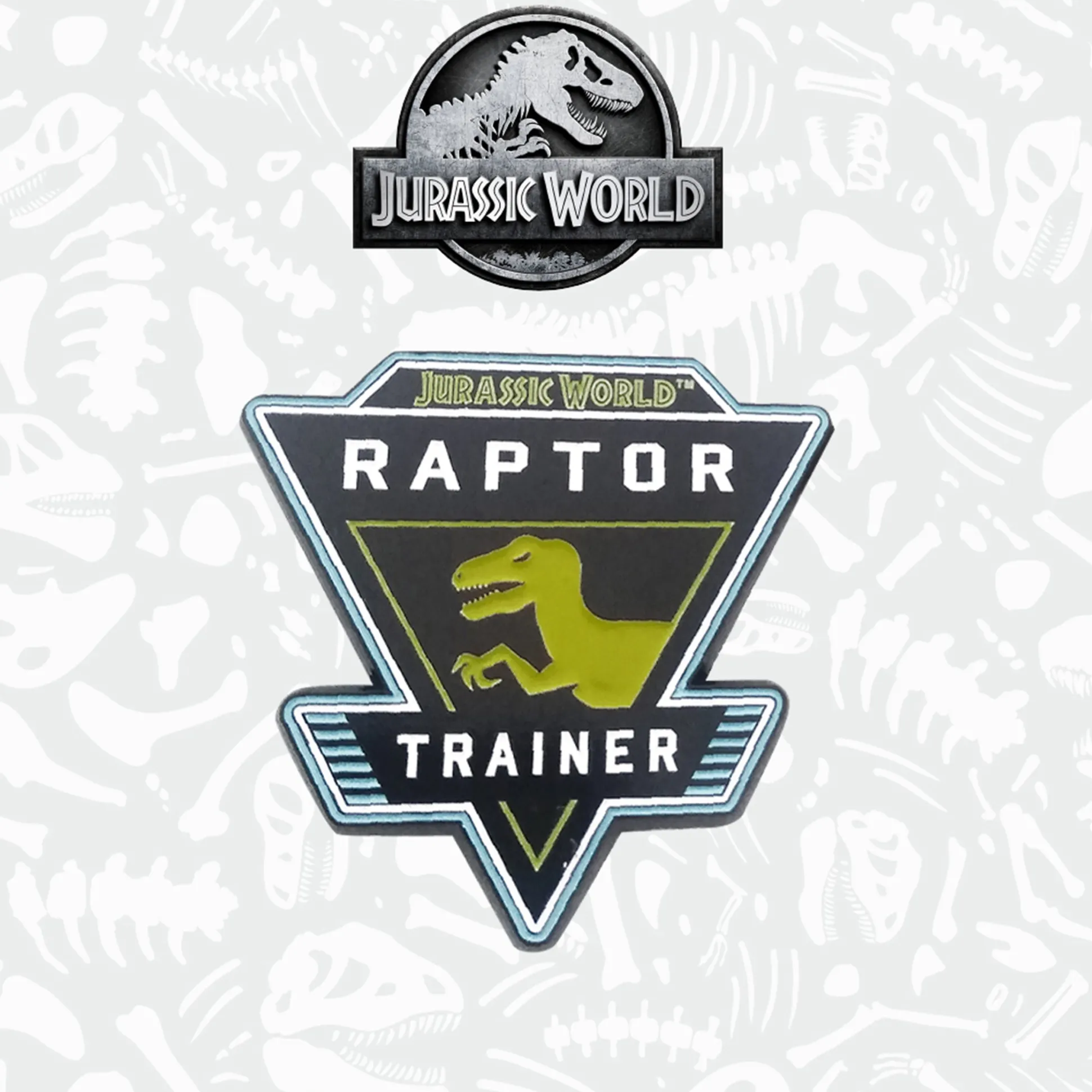 Jurassic World Limited Edition Raptor Trainer Abzeichen