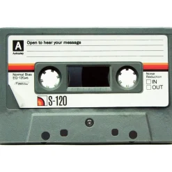 Kassetten-Grußkarte mit Sound