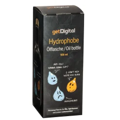 Ölflasche Hydrophobie