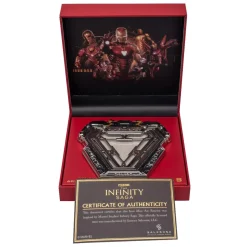 Marvel Iron Man RT 5 Reaktor Beleuchteter Replikat Pin