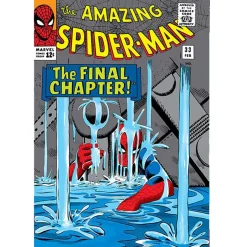 Marvel Spider-Man Comic Book Cover Postkarten