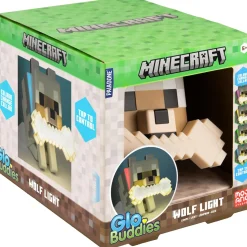 Minecraft Wolf 3D Farbwechsel Lampe
