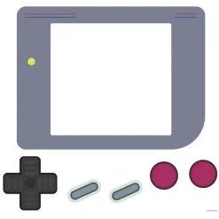 Nintendo Gameboy Wandaufkleber