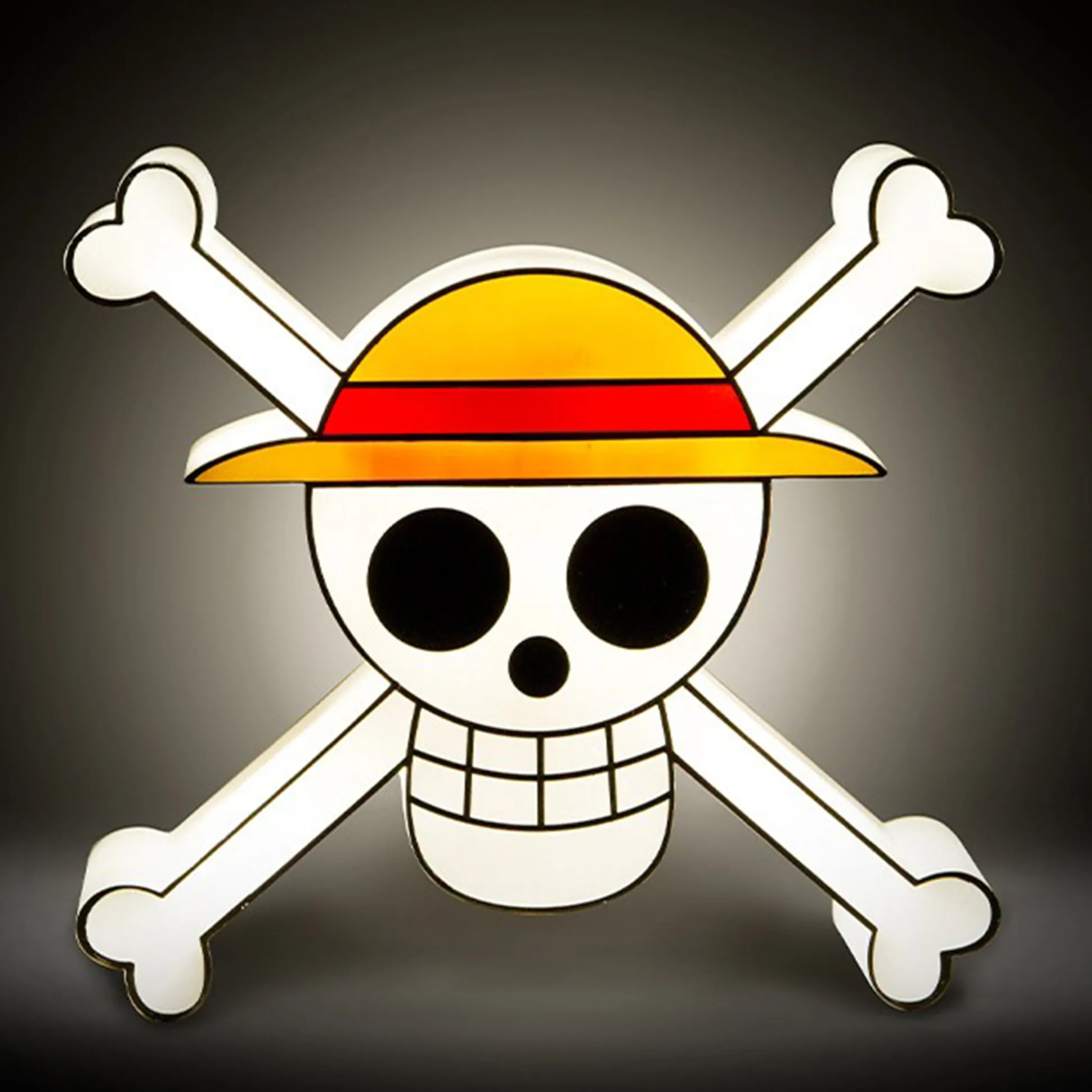 One Piece Schädel Lampe
