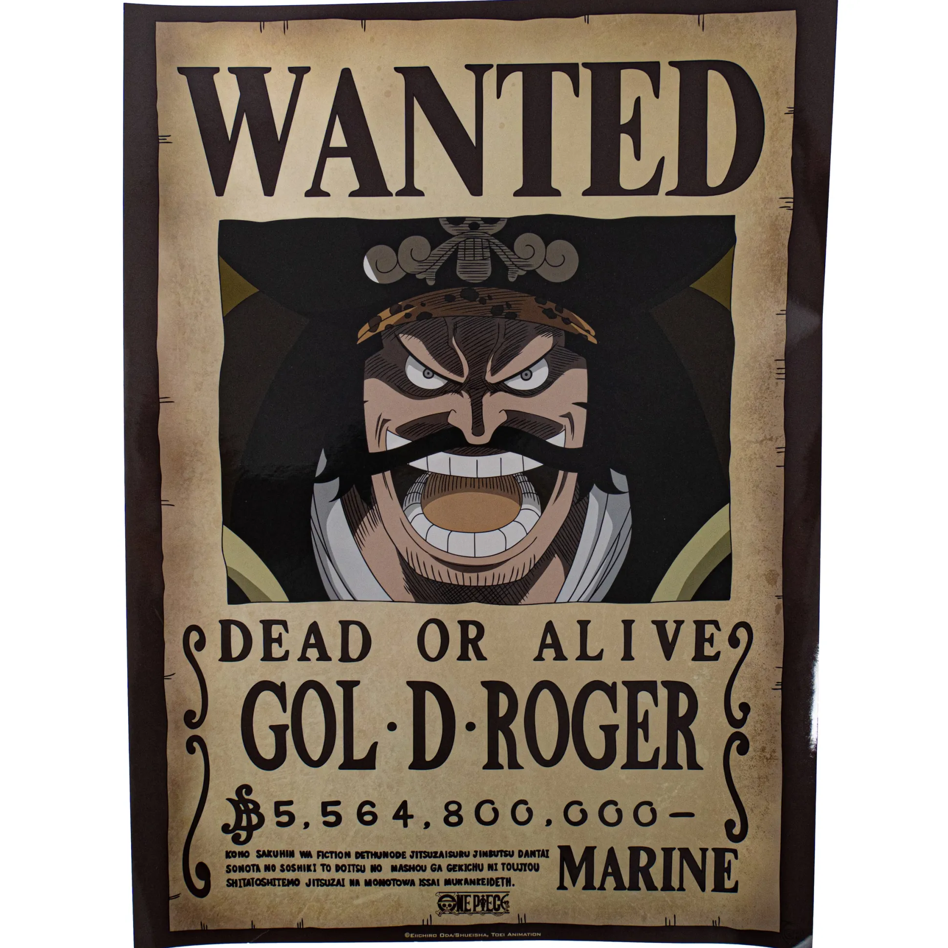 One Piece "Wanted" Poster