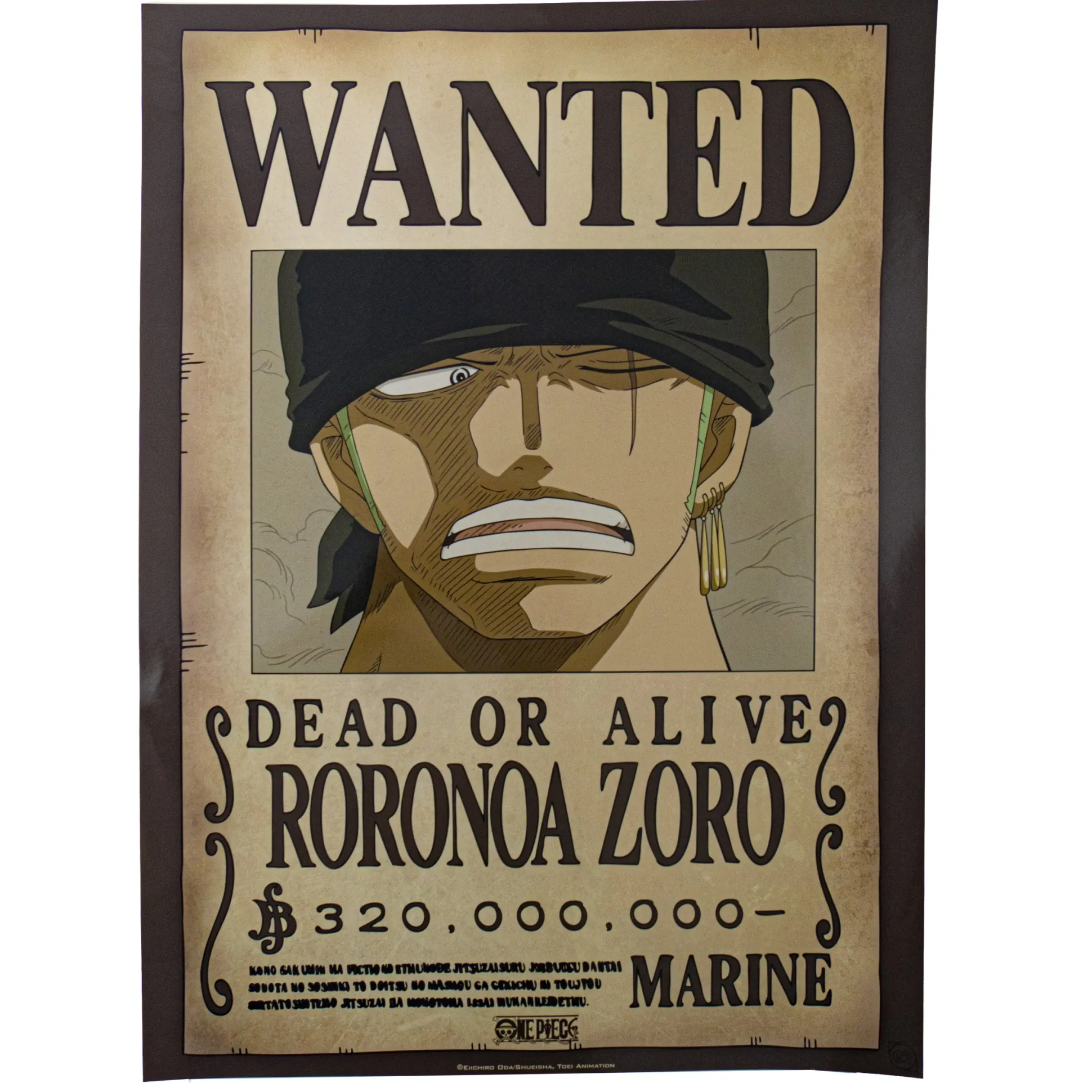 One Piece "Wanted" Poster