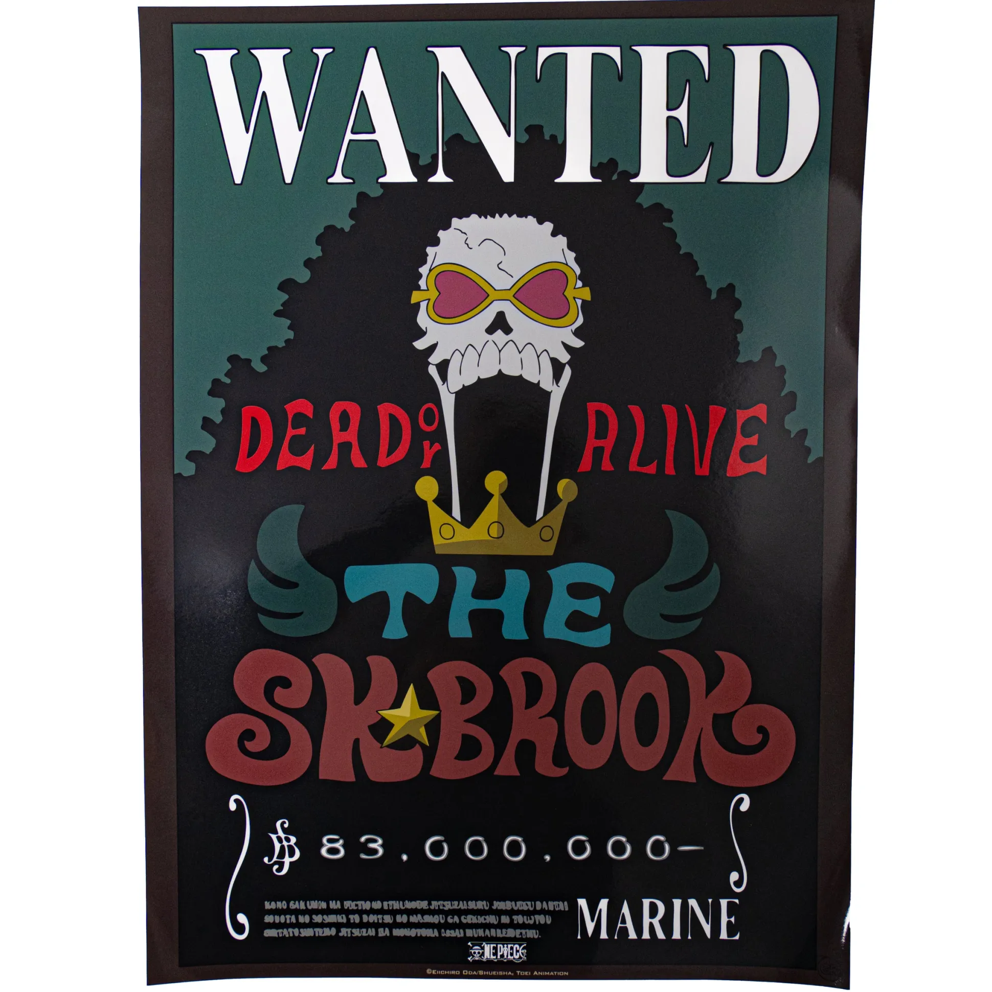 One Piece "Wanted" Poster