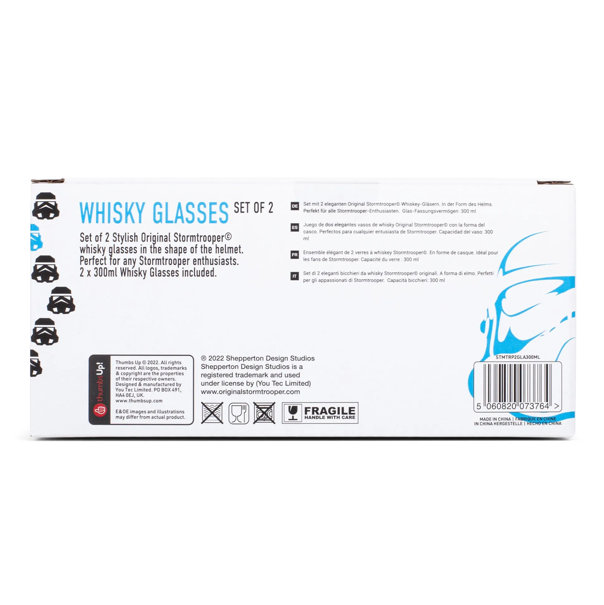 Original Stormtrooper Whiskygläser 2er-Set Inside Out Design