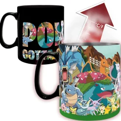 Pokémon Thermo-Effekt Becher "Gotta catch em all"