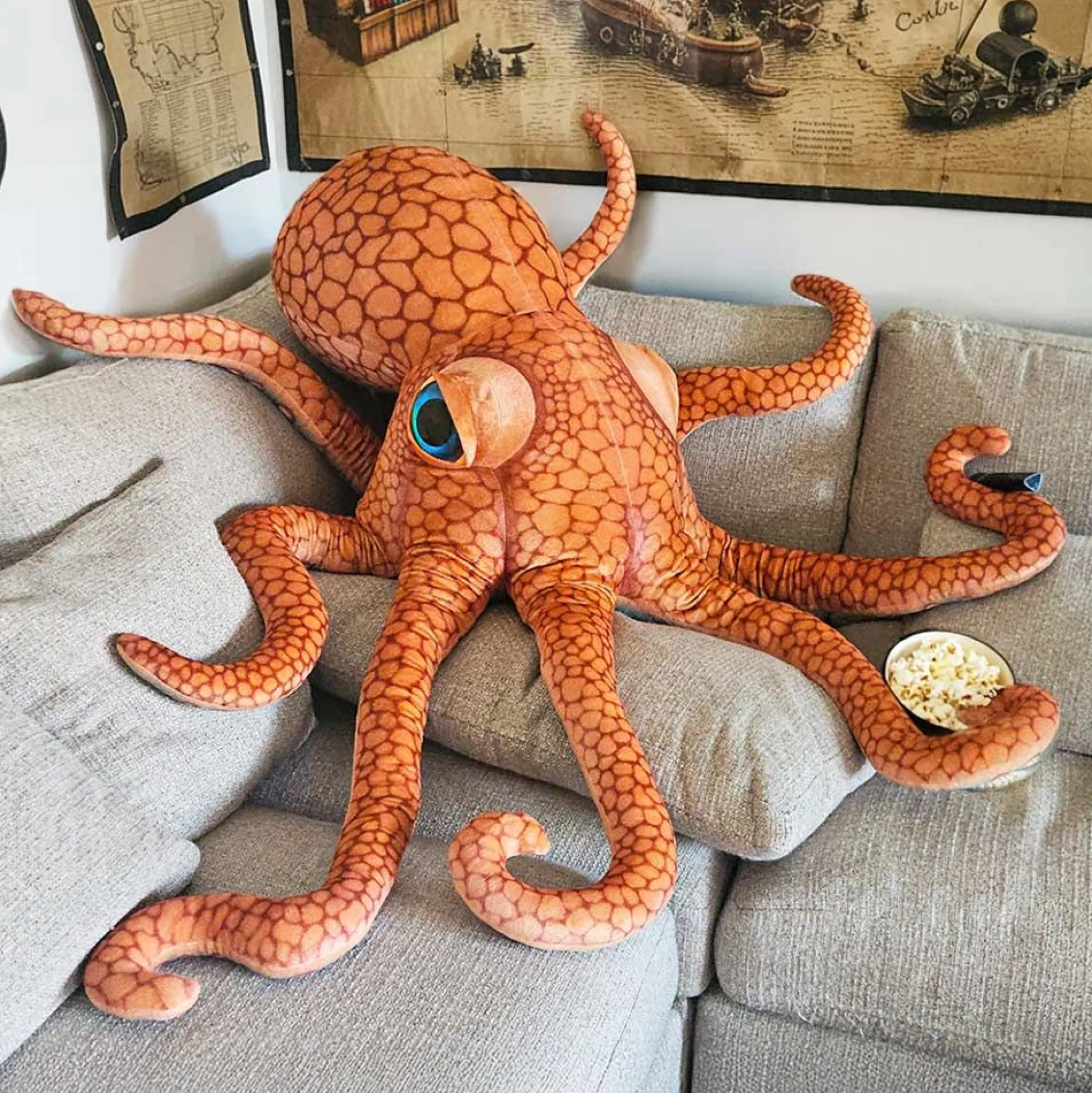 Riesen Octopus Plüsch