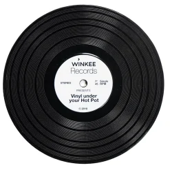 Schallplatten Topfuntersetzer