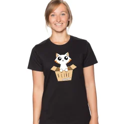 Schrödingers Katze Glow in the Dark T-Shirt