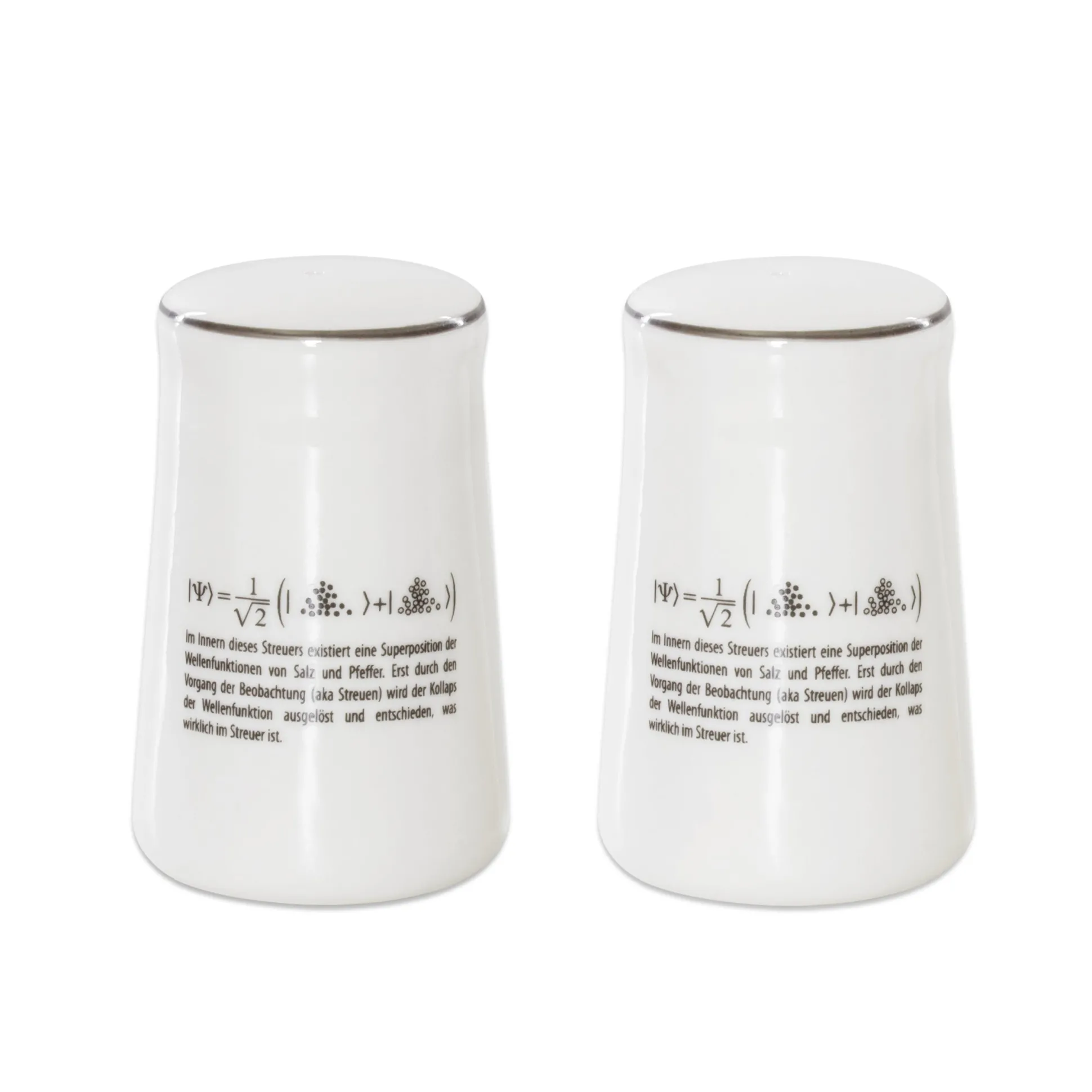 Schrödingers Salz- & Pfefferstreuer