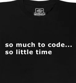 so much to code...