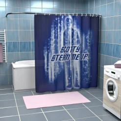 Steam me up, Scotty Duschvorhang