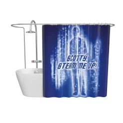 Steam me up, Scotty Duschvorhang